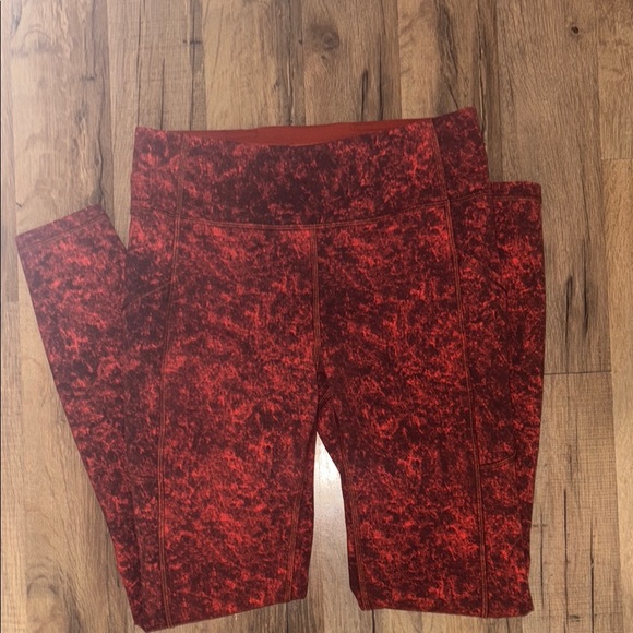Lululemon Invigorate Red High-Rise Tight 28" - 8 - Picture 3 of 13